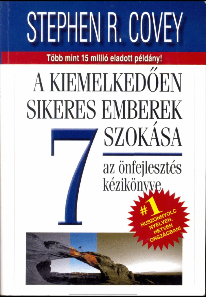 Stephen R. Covey – A kiemelkedően sikeres emberek 7 szokása könyvborító