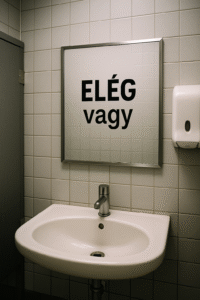 Önutálat helyett egy másik mondat a tükörben: „Elég vagy.”